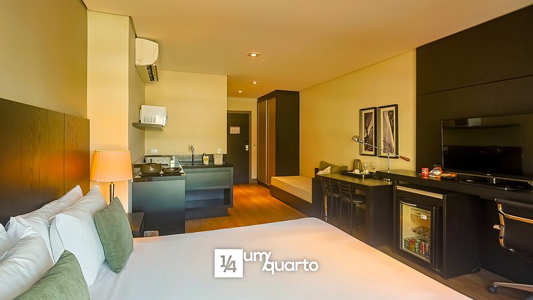 Loft com Cozinha by ¼ UmQuarto 5-PR.