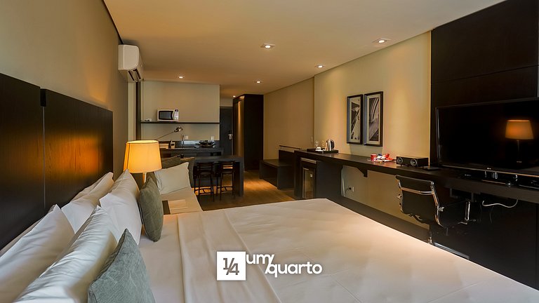 Loft com Cozinha by ¼ UmQuarto 6-PR.