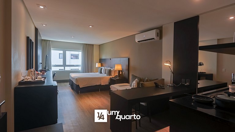 Loft com Cozinha by ¼ UmQuarto 6-PR.