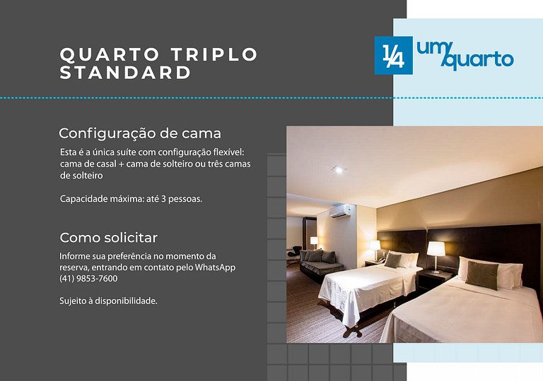 Suite by ¼ UmQuarto 11-PR.