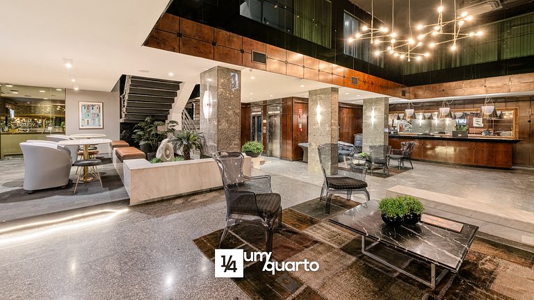 Loft Osório para 4 pessoas by ¼ UmQuarto.