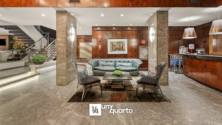Loft Osório para 4 pessoas by ¼ UmQuarto.