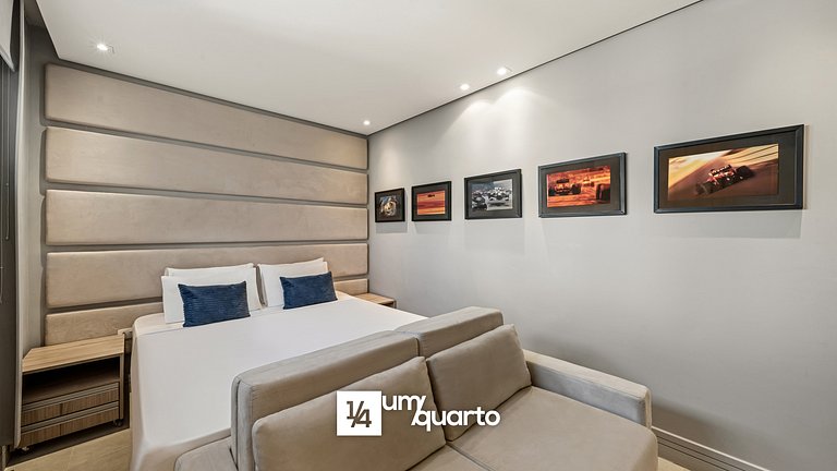 Loft Congonhas para até 4 pessoas by ¼ UmQuarto