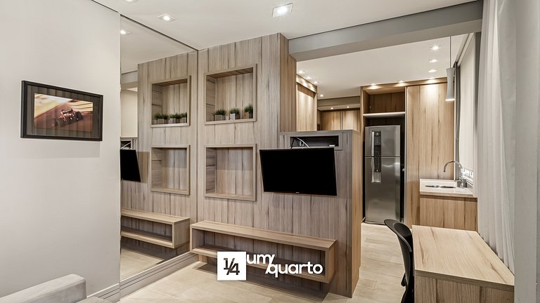 Loft Congonhas para até 4 pessoas by ¼ UmQuarto