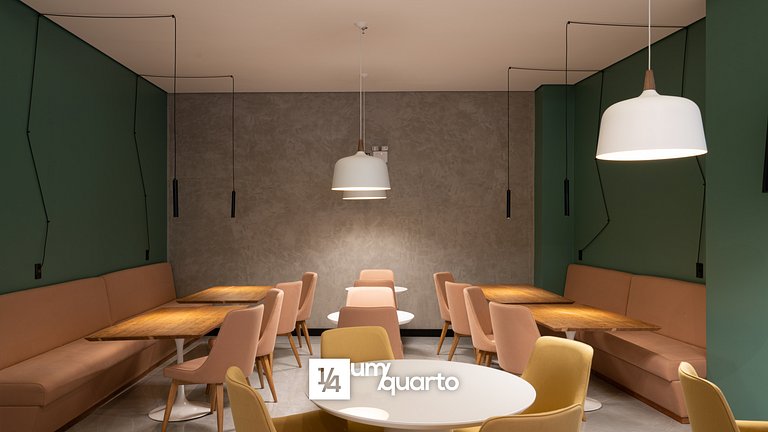 Loft prox. Arena Condá by ¼ UmQuarto