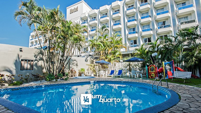 Apto. hotel Slaviero Baía Norte Florianópolis