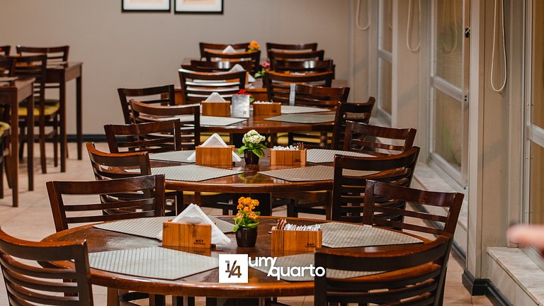 Apto. hotel Slaviero Baía Norte Florianópolis