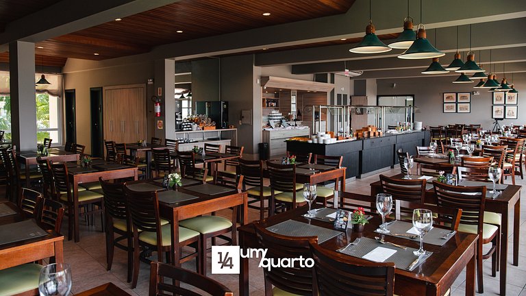 Apto. hotel Slaviero Baía Norte Florianópolis